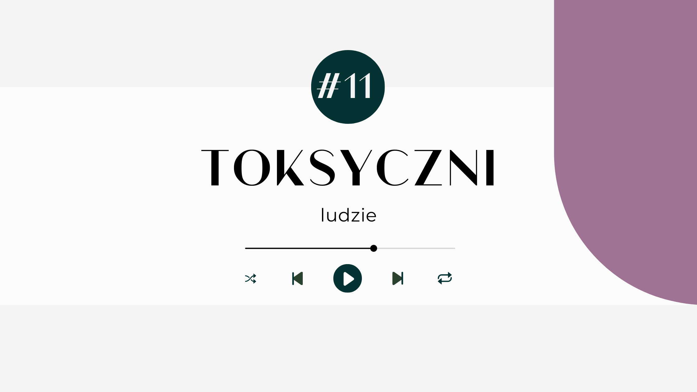 You are currently viewing # 11 TOKSYCZNI LUDZIE