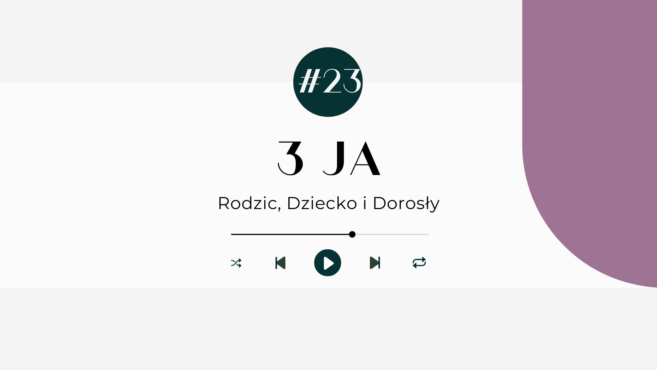 You are currently viewing # 23 Rodzic, dziecko i dorosły